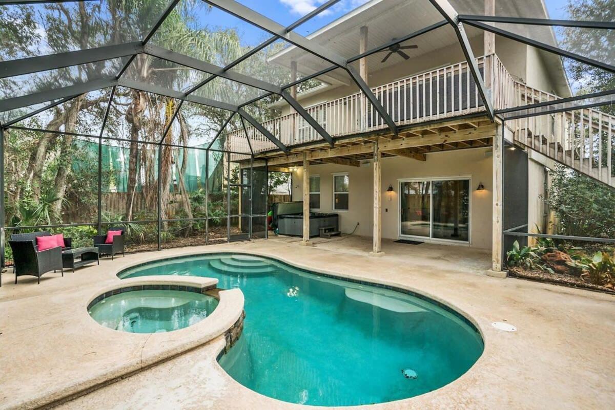 Pool + Hot Tub, Dock, Fishing, Near Beach! Сент-Огастин Экстерьер фото