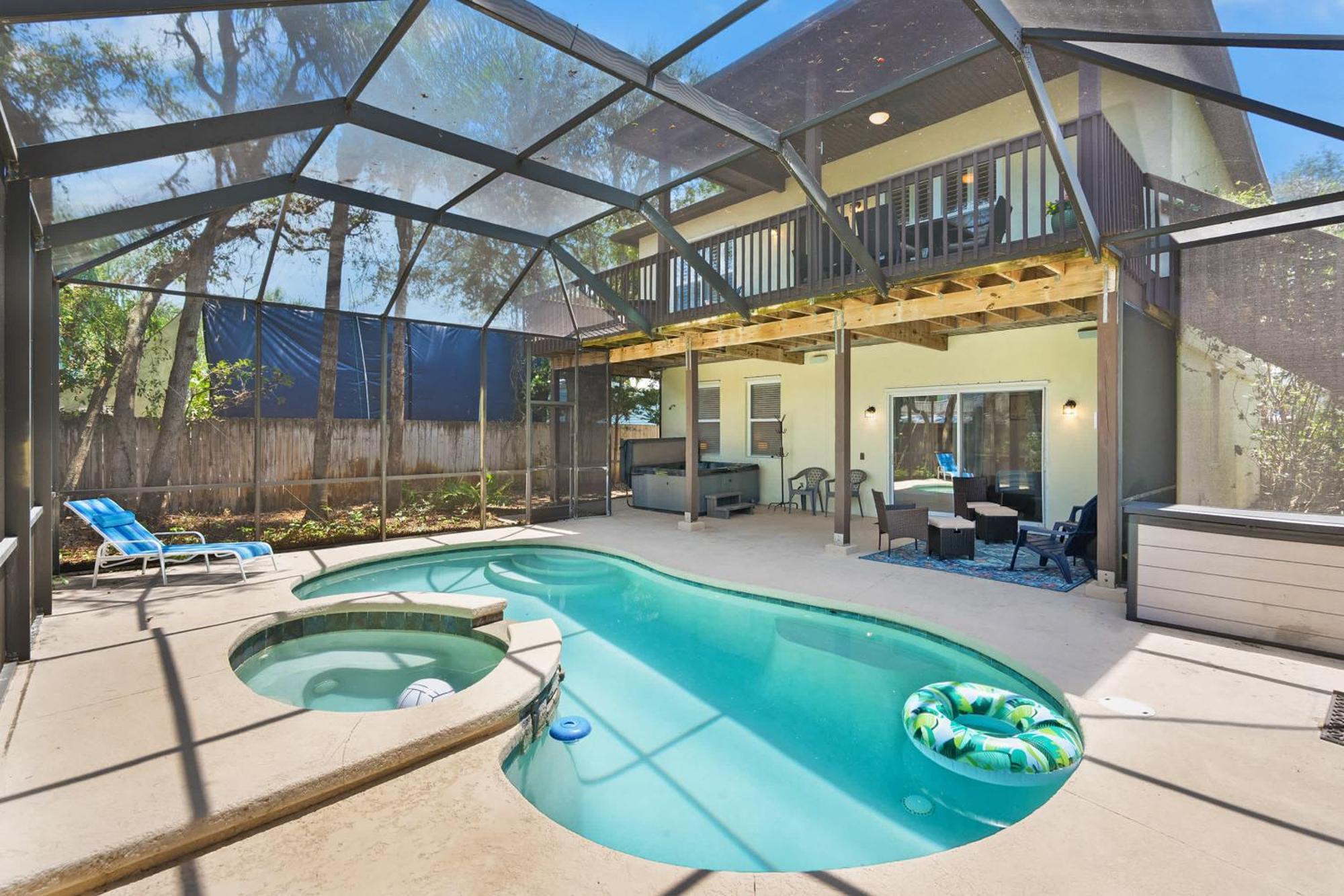 Pool + Hot Tub, Dock, Fishing, Near Beach! Сент-Огастин Экстерьер фото