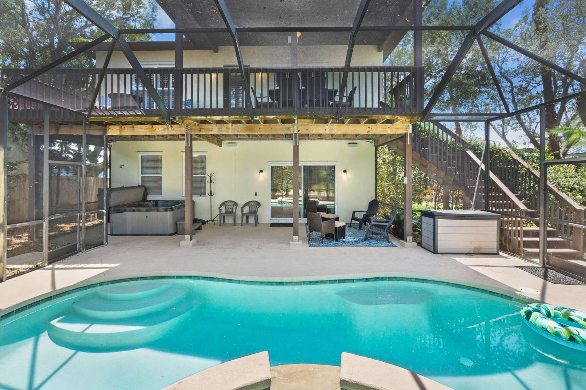 Pool + Hot Tub, Dock, Fishing, Near Beach! Сент-Огастин Экстерьер фото